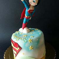 Superman cake