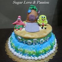 Spongebob's cake
