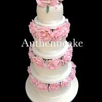 One of last week's wedding cakes @ authenticake 