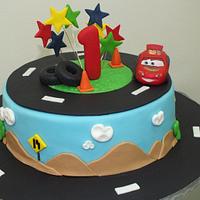 Cars-themed Cake