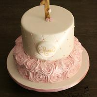 Baby pink cake