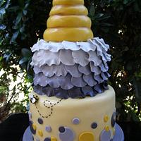 Mother to "Bee" Baby Shower Cake