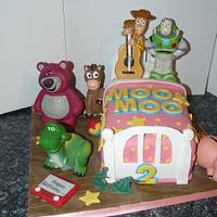 Toy Story 2 Girls bedroom cake 