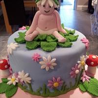 Naming day Cake for Baby Florence!