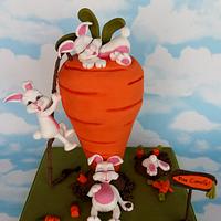 Easter carrot cake