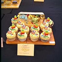 Toybox cupcakes GOLD award