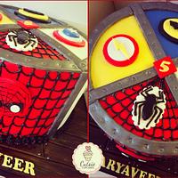 Marvel/DC Comics Cake