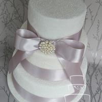 Sparkly Wedding Cake 