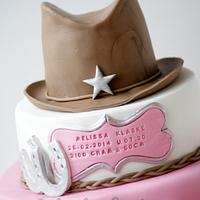 Country Birth Cake