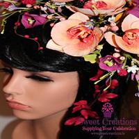 Belle Floral Headdress
