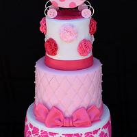 Shades of Pink Cake