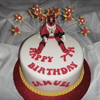 Power Rangers Birthday Cake