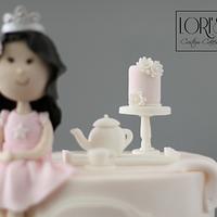Tea Party with miniature cake 