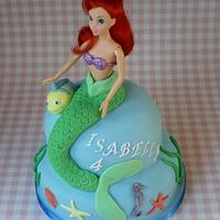 Little Mermaid Cupcake Tower