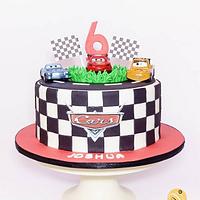 Cars Themed Cake