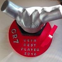 UEFA Best Player cake