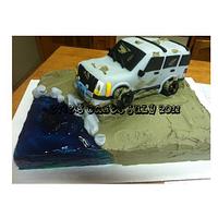 18th Bday Jeep Cake