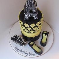 Paris Chanel cake  