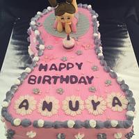Birthday girl cake !!