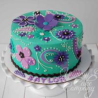 Vera Bradley Inspired Cake