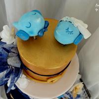 wafer paper flowers wedding cake