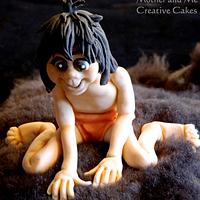 Mowgli Cake Topper