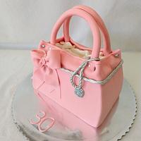 Hand bag cake