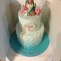 Mermaid cake Mermaid cake