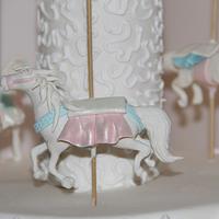 Horse Carousel Cake