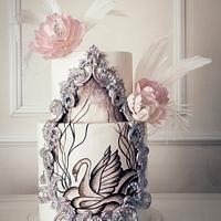 Wedding cake - cake by Kek Couture - CakesDecor