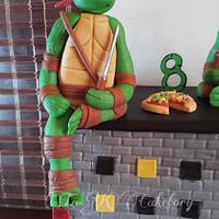 teenage mutant ninja turtles birthday cake