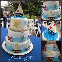 Nautical Themed Cake