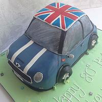 Mini car cake
