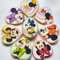 Minnie mouse cookies set Minnie mouse cookies set