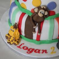Jungle themed cakes :)