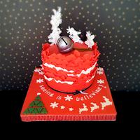 "Seeing is Believing" - Bake a Christmas Wish - Featured in Cake Masters Dec 2013