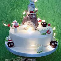 Geraghty Christmas - Totoro Christmas Cake
