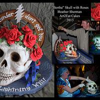 Skull and Roses, "Bertha" Birthday