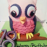3D Owl Cake 3D Owl Cake