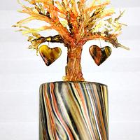 Tiger's Eye Tree of Life ....All that Glitters Showcase