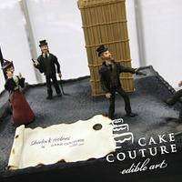 Sherlock Holmes cake