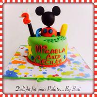 Mickey Mouse Chubhouse cake !!