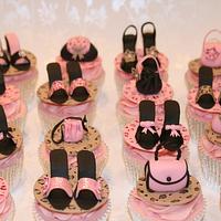 Handbags and Shoes cupcakes