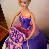 Princess Ballerina Cake!