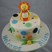King Of The Jungle Baby Shower Cake Cake By Margie Cakesdecor