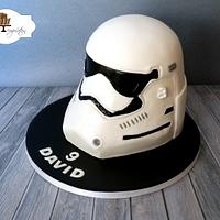 White Trooper Cake