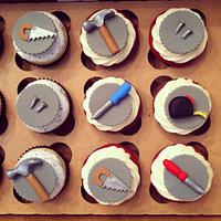 Handyman/Tool Cupcakes