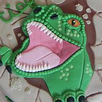 cake dinosaure
