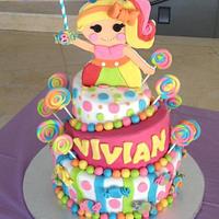 Lalaloopsy Candy Themed Cake 
