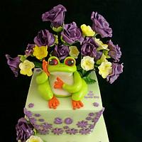 Frog & Flowers